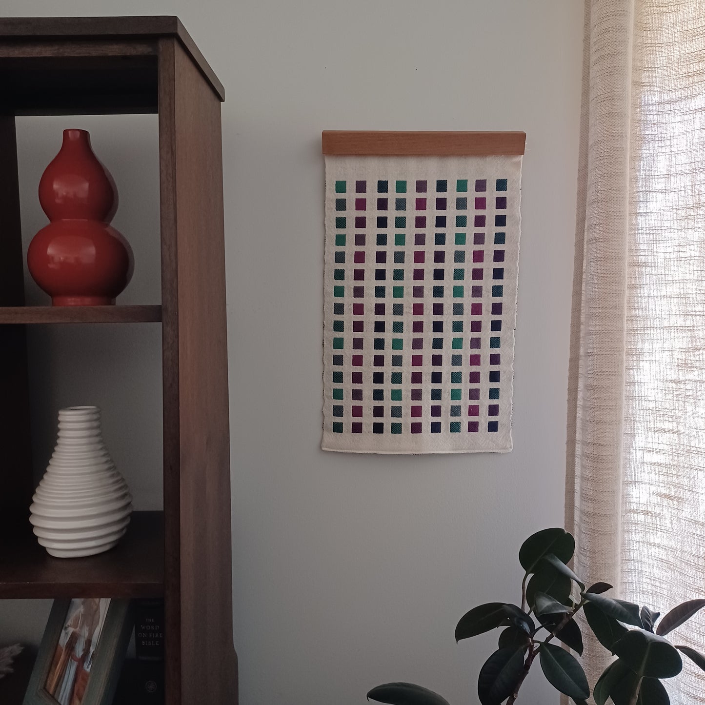 Woven Wall Hanging - Pixeled Dream