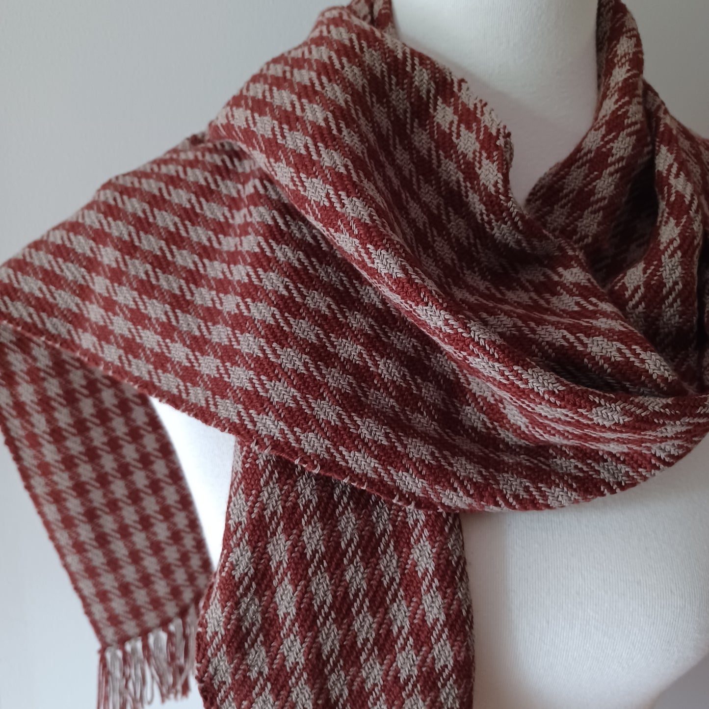 Fall Checkered Scarf