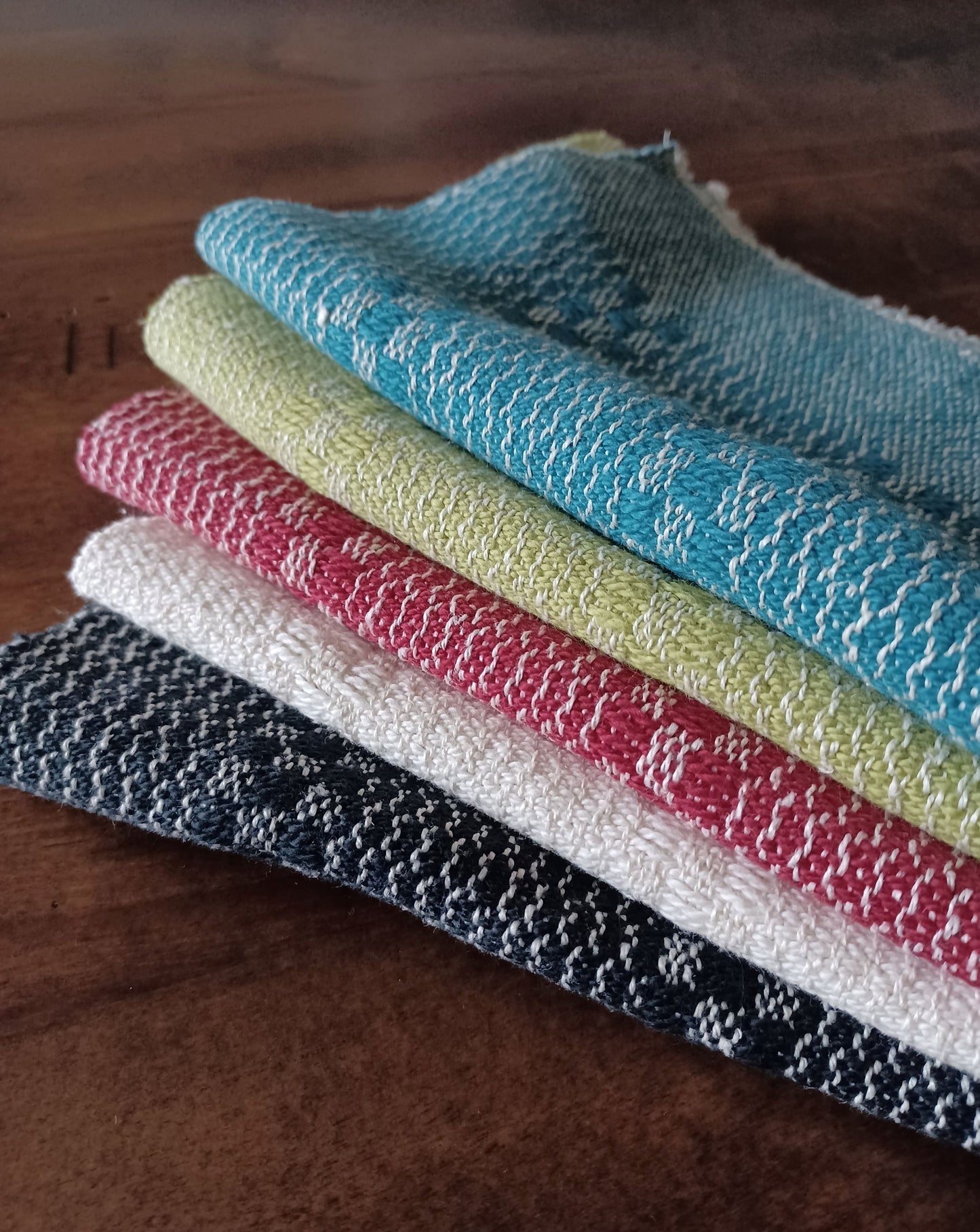 5 Pack Hemp-Cotton Wash Cloth, Mini-Towel, Wash Rag