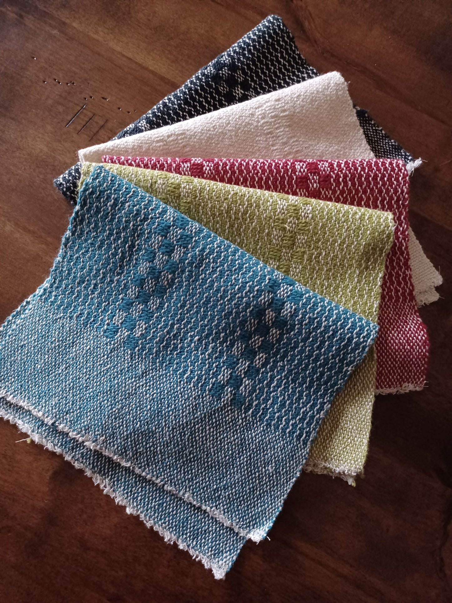 5 Pack Hemp-Cotton Wash Cloth, Mini-Towel, Wash Rag
