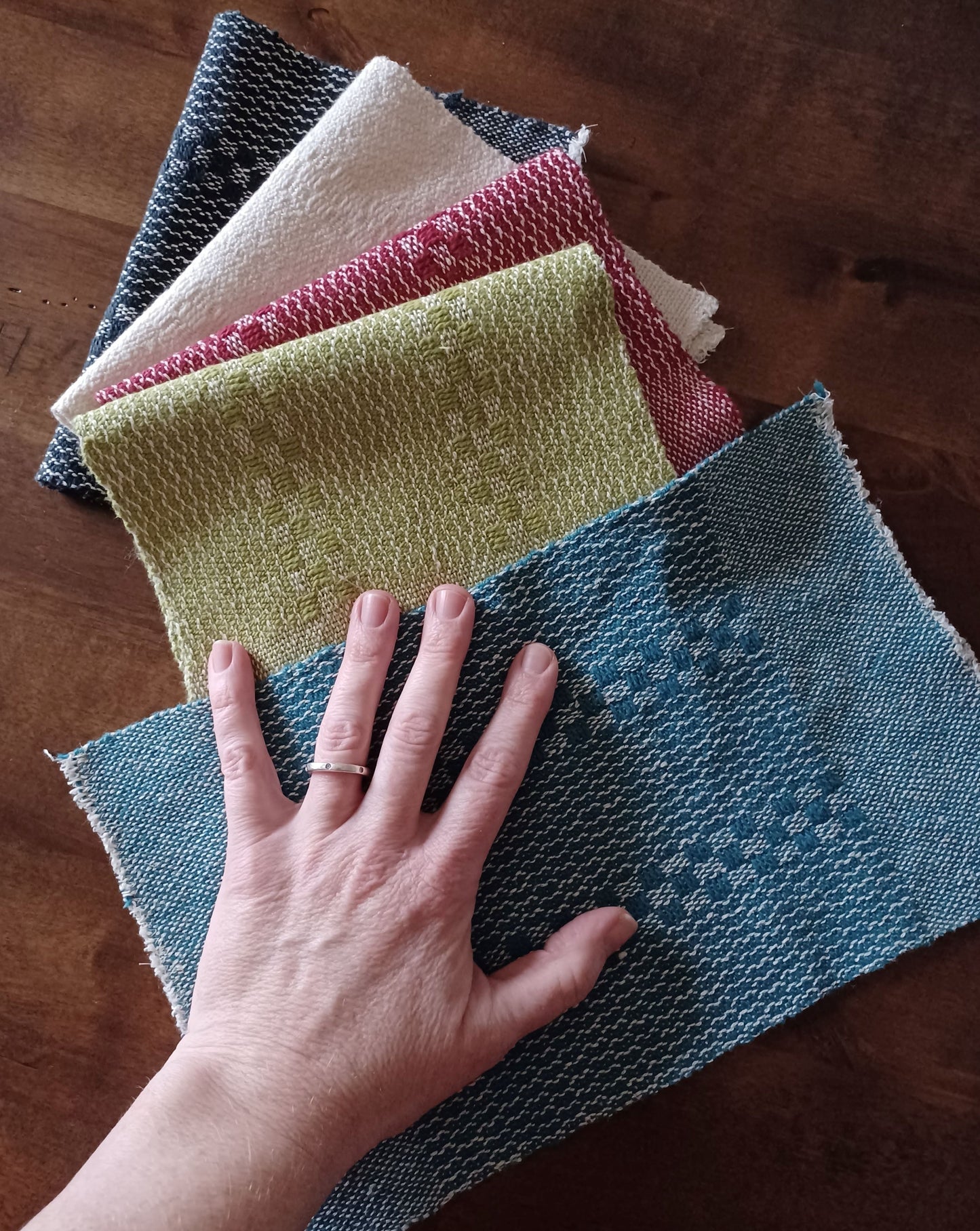 5 Pack Hemp-Cotton Wash Cloth, Mini-Towel, Wash Rag