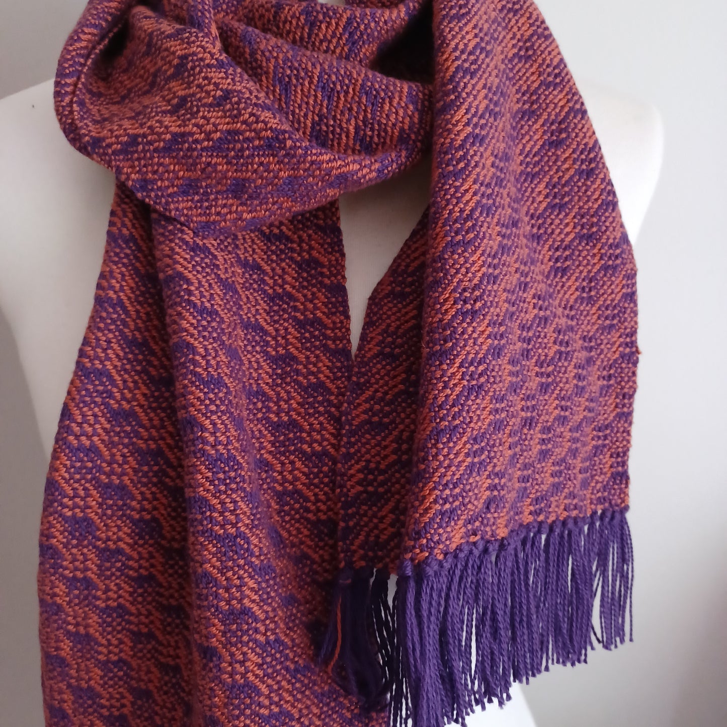Handwoven Halloween Scarf