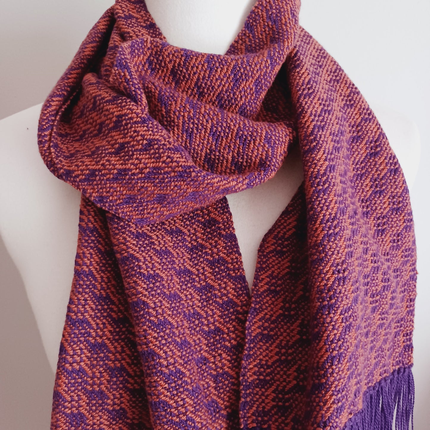 Handwoven Halloween Scarf