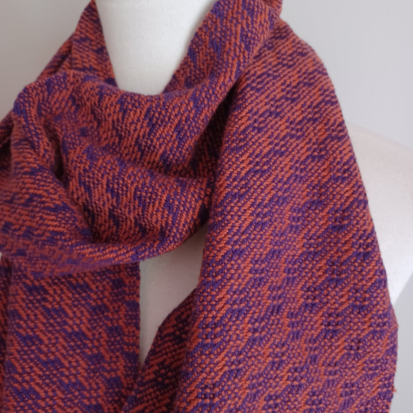 Handwoven Halloween Scarf