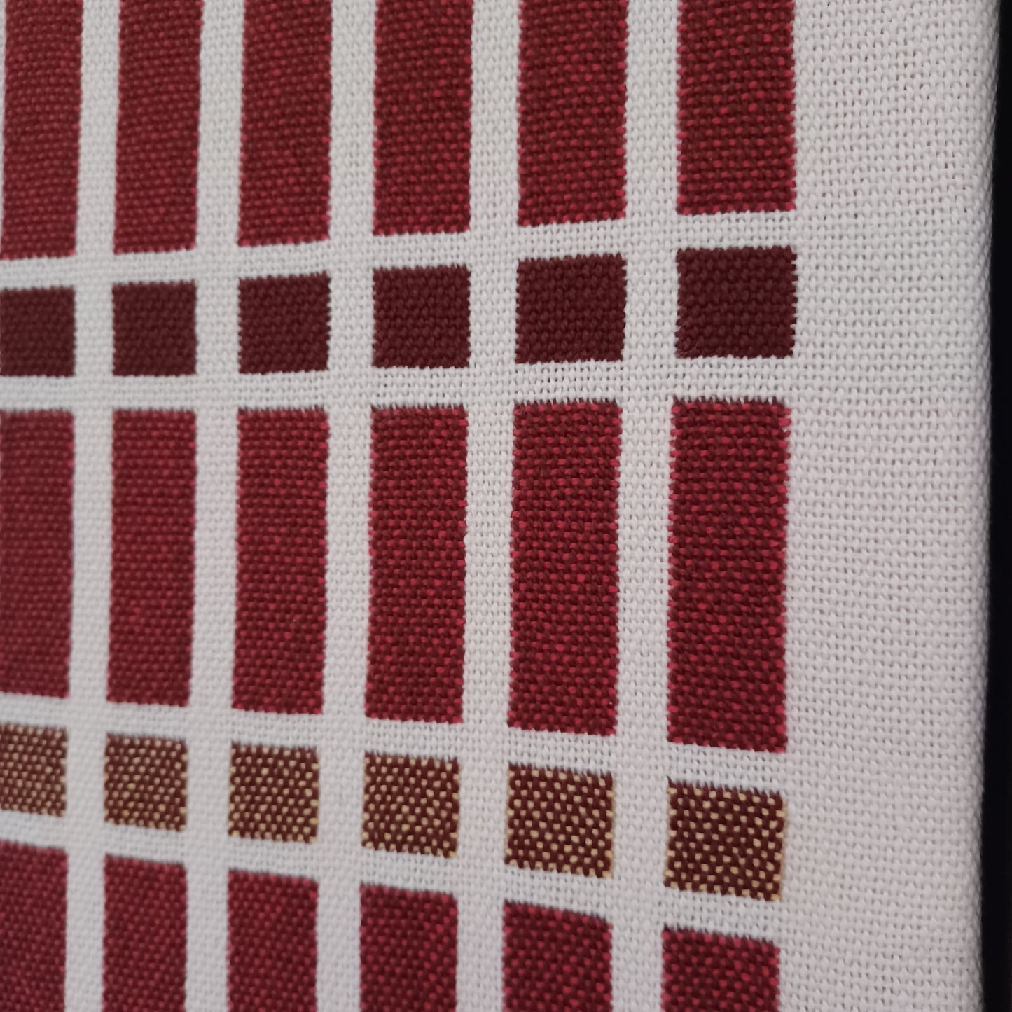 Woven Wall Hanging - Red Blots