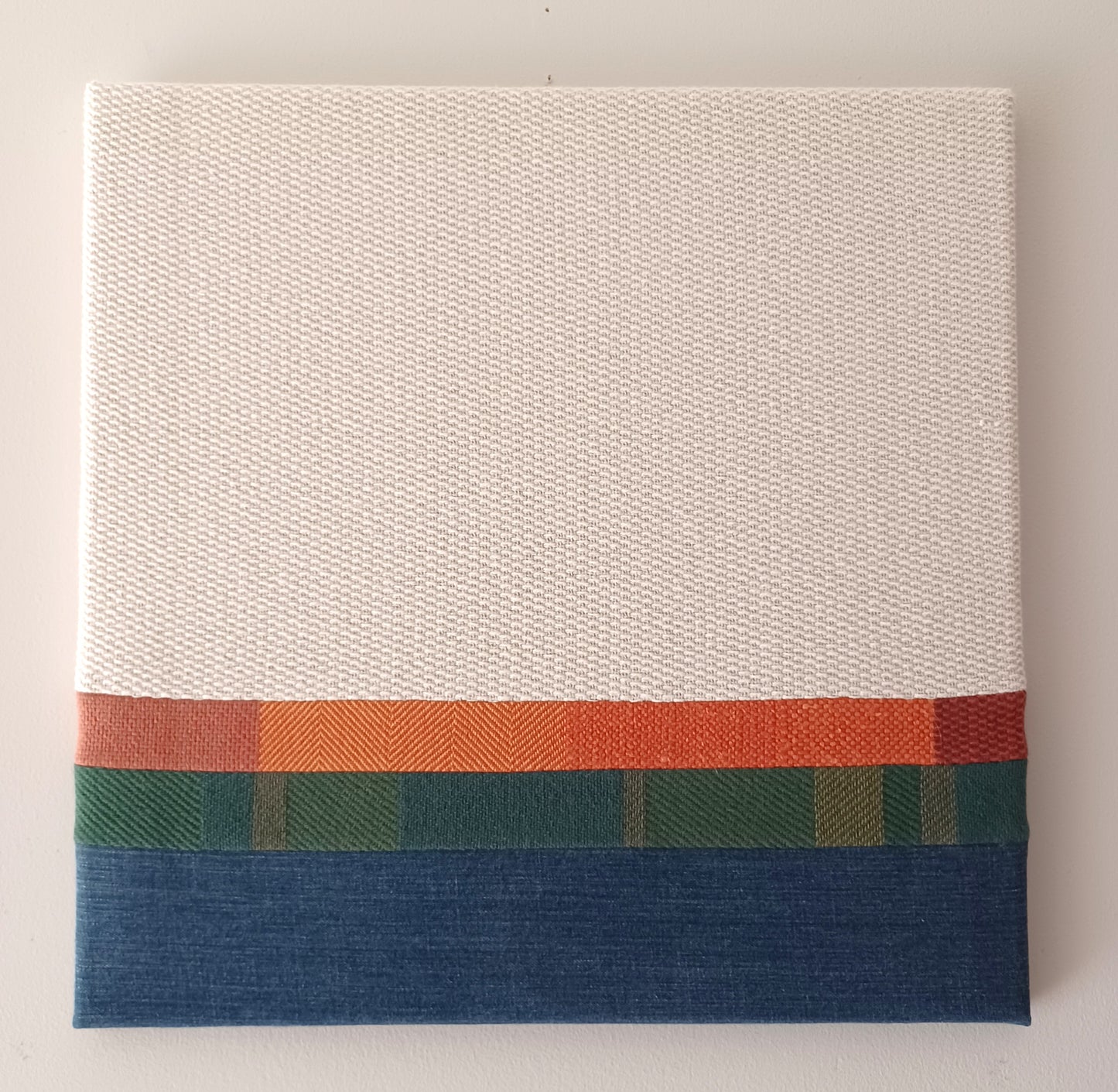 Handwoven Textile Collage