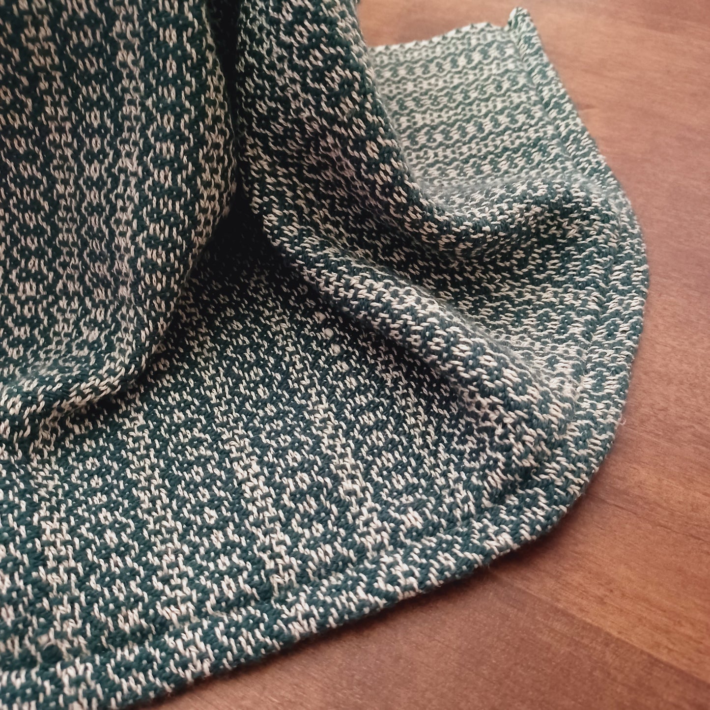 Hemp-Cotton Dishtowel - Green
