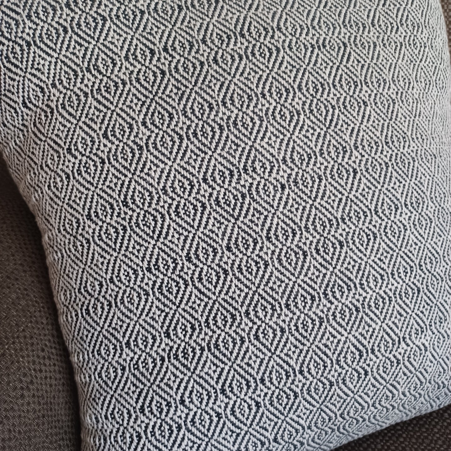 Pillow Cover, Black and White