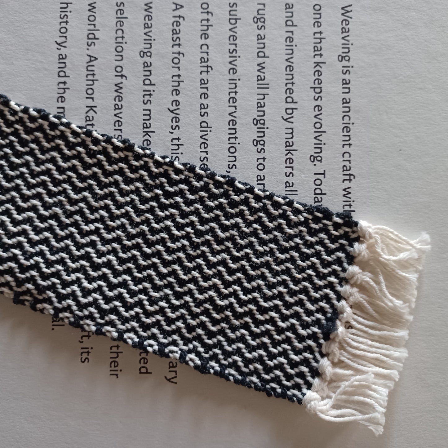 Handwoven Bookmark