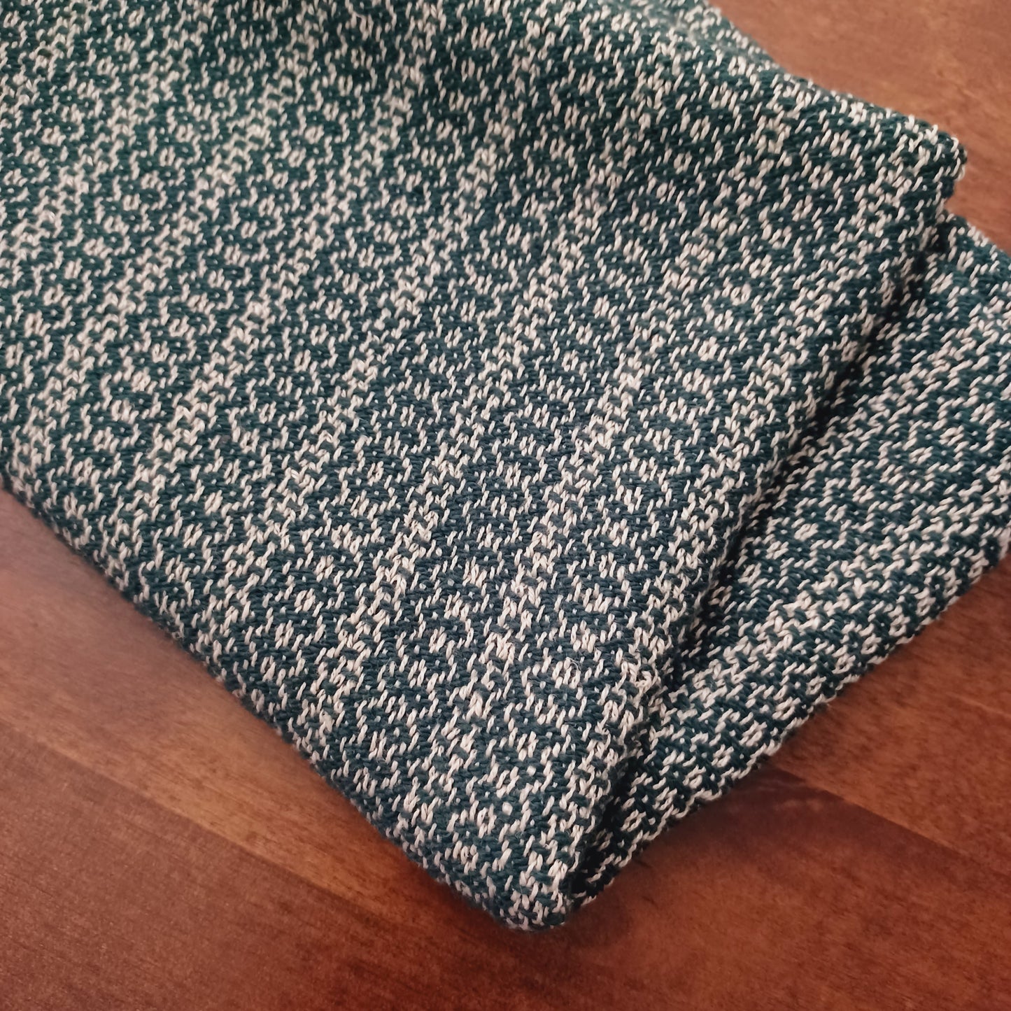 Hemp-Cotton Dishtowel - Green