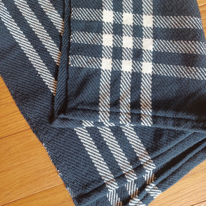Twill-Check , Black and White Dish Towel