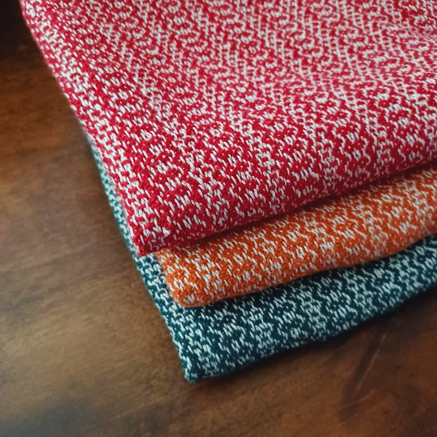 Hemp-Cotton Dishtowel - Green
