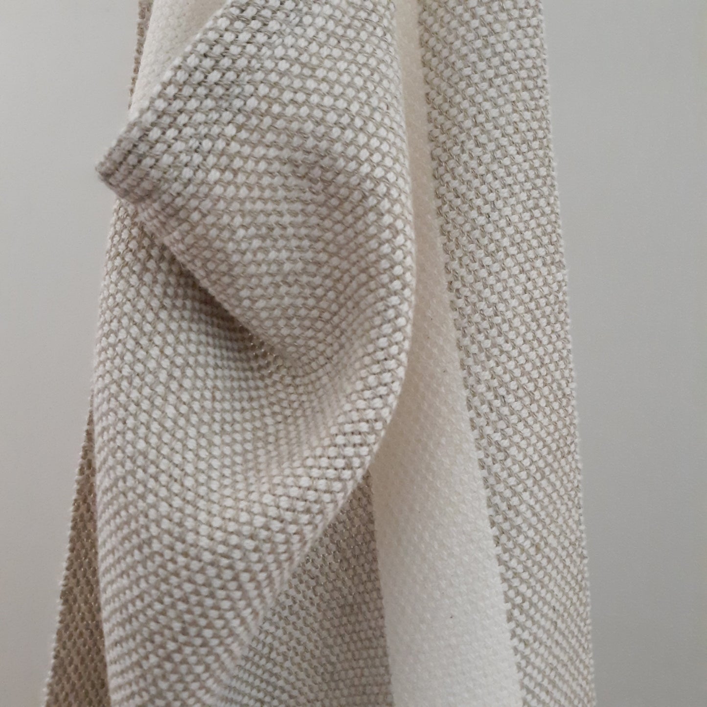 Hemp-Cotton Dish Towel with Stripe