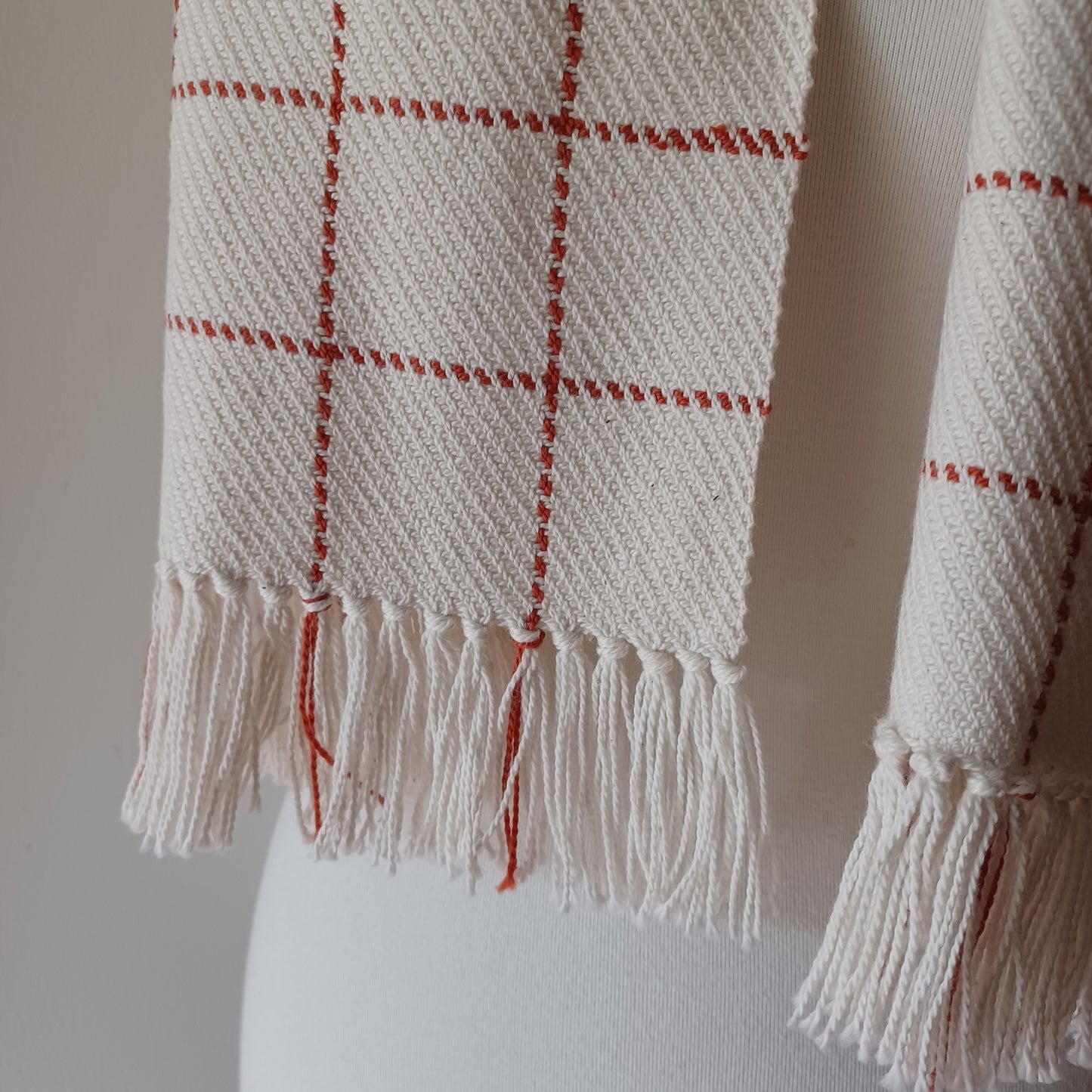 Cotton Plaid Scarf