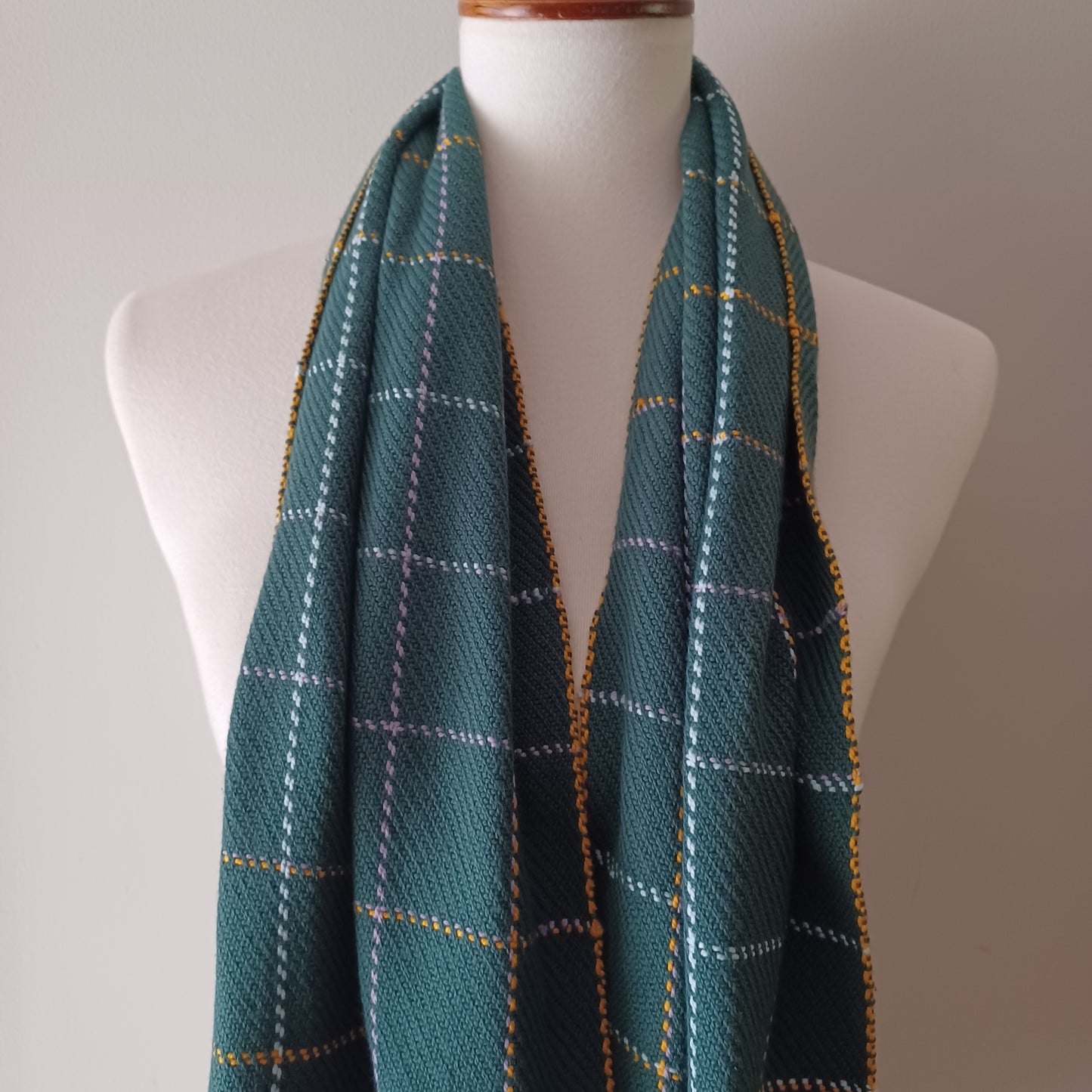 Cotton Plaid Scarf