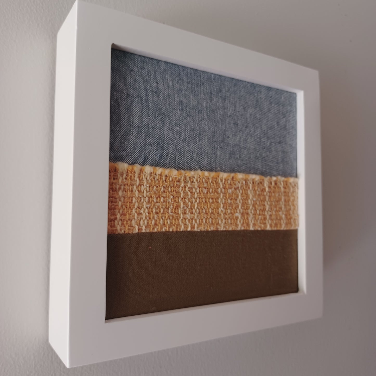 Handwoven Textile Collage