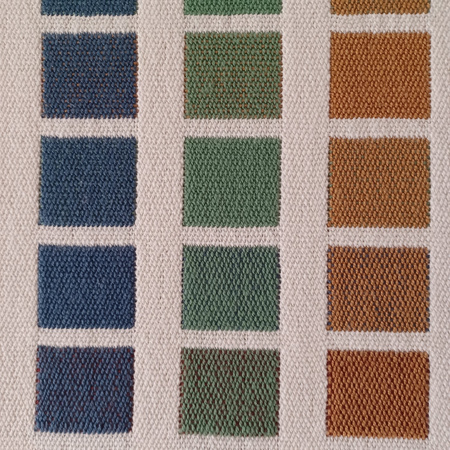 Handwoven Textile Art- Squares