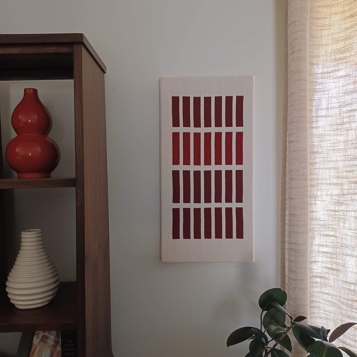 Woven Wall Art - Seeing Red