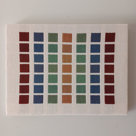 Handwoven Textile Art- Squares