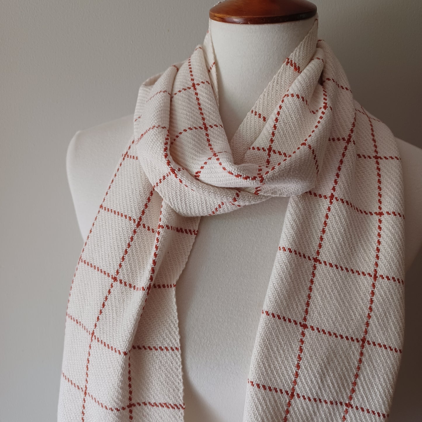 Cotton Plaid Scarf