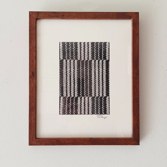 Woven Art, Framed