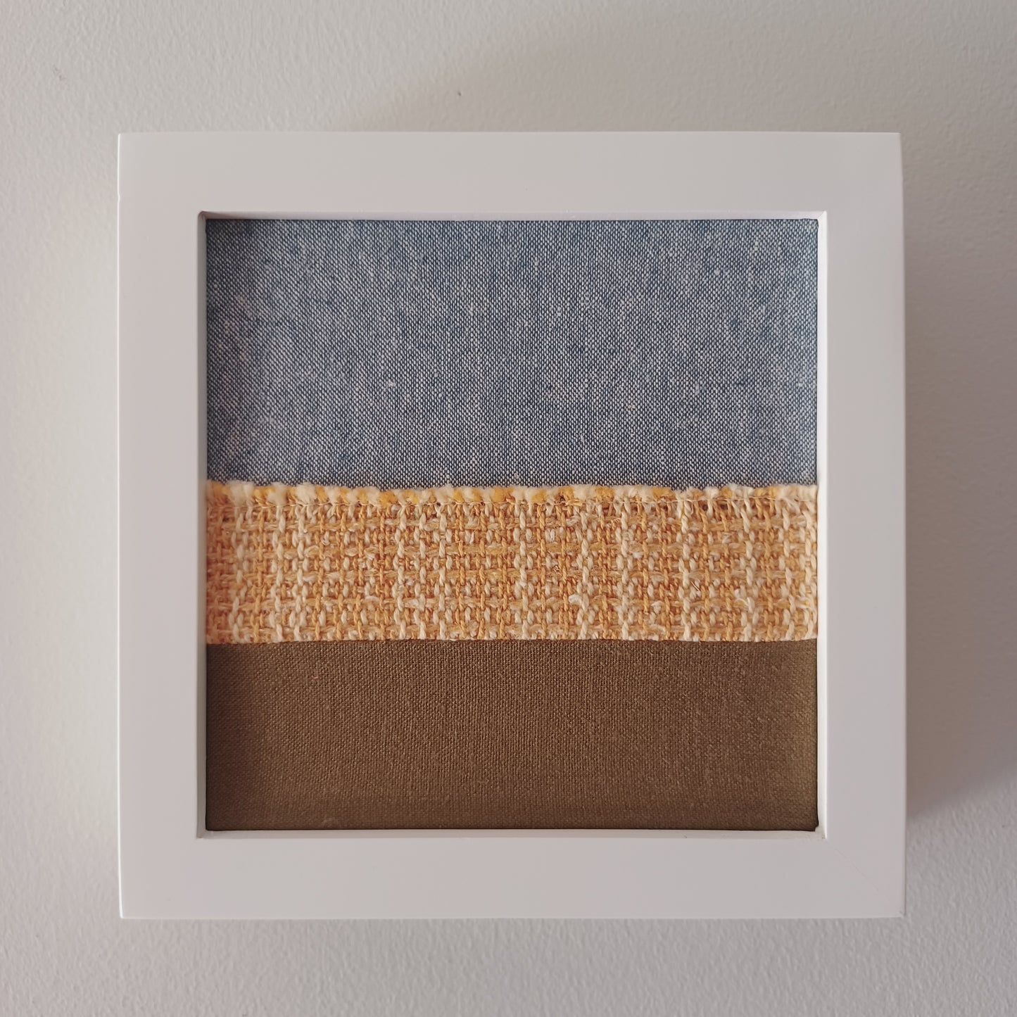 Handwoven Textile Collage