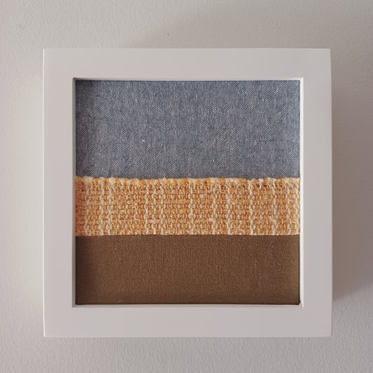 Handwoven Textile Collage