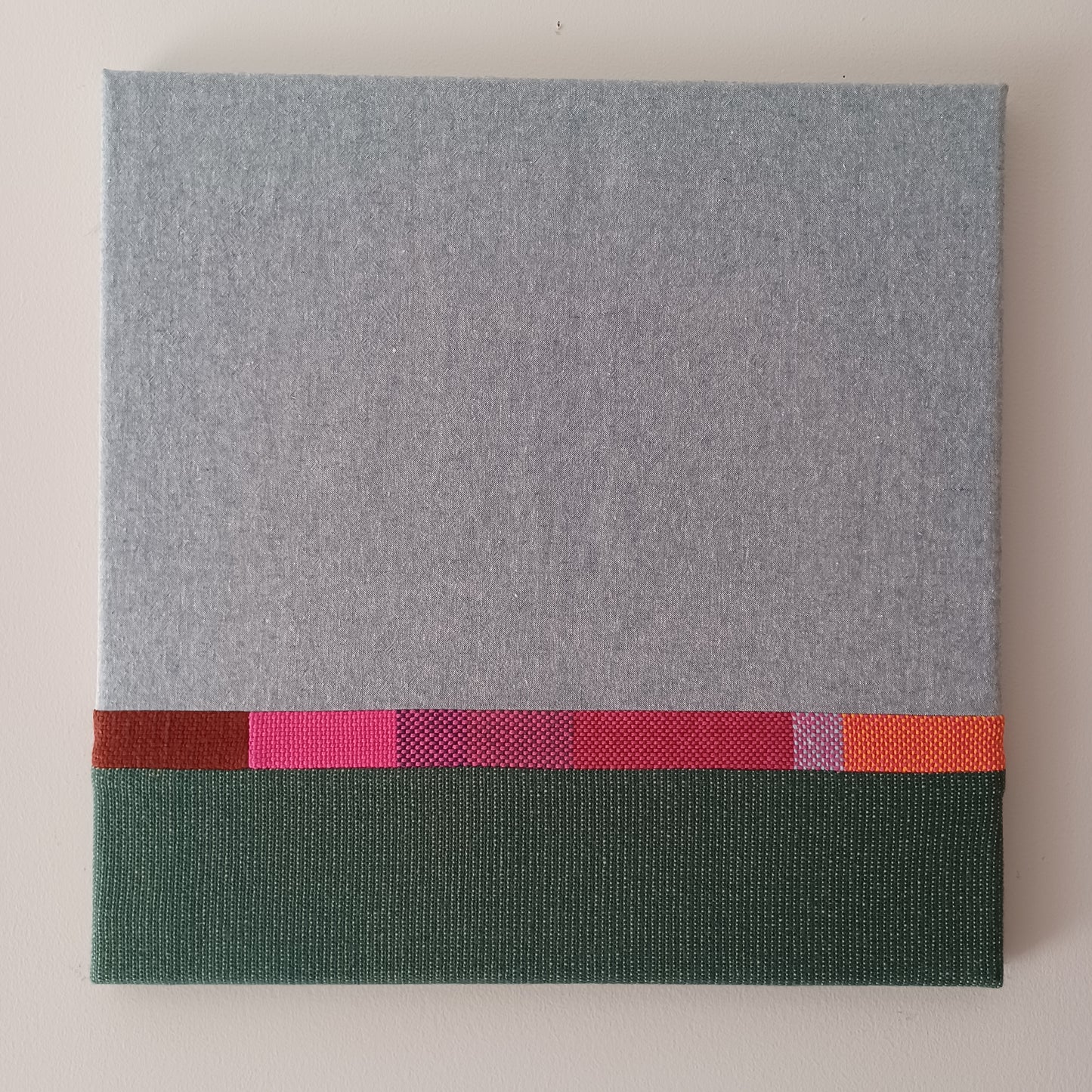 Handwoven Textile Collage