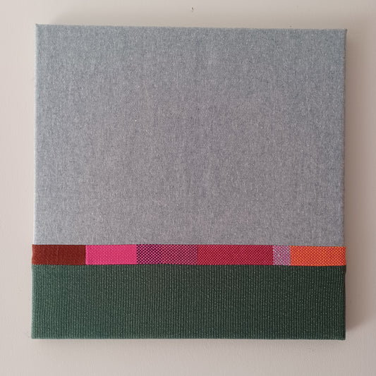 Handwoven Textile Collage