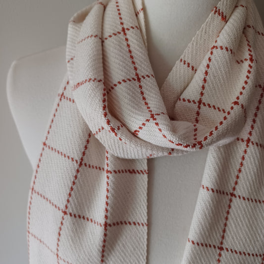 Cotton Plaid Scarf