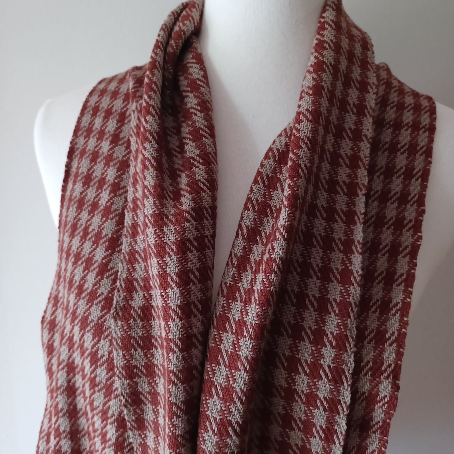 Fall Checkered Scarf
