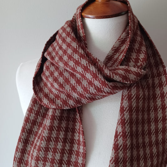 Fall Checkered Scarf