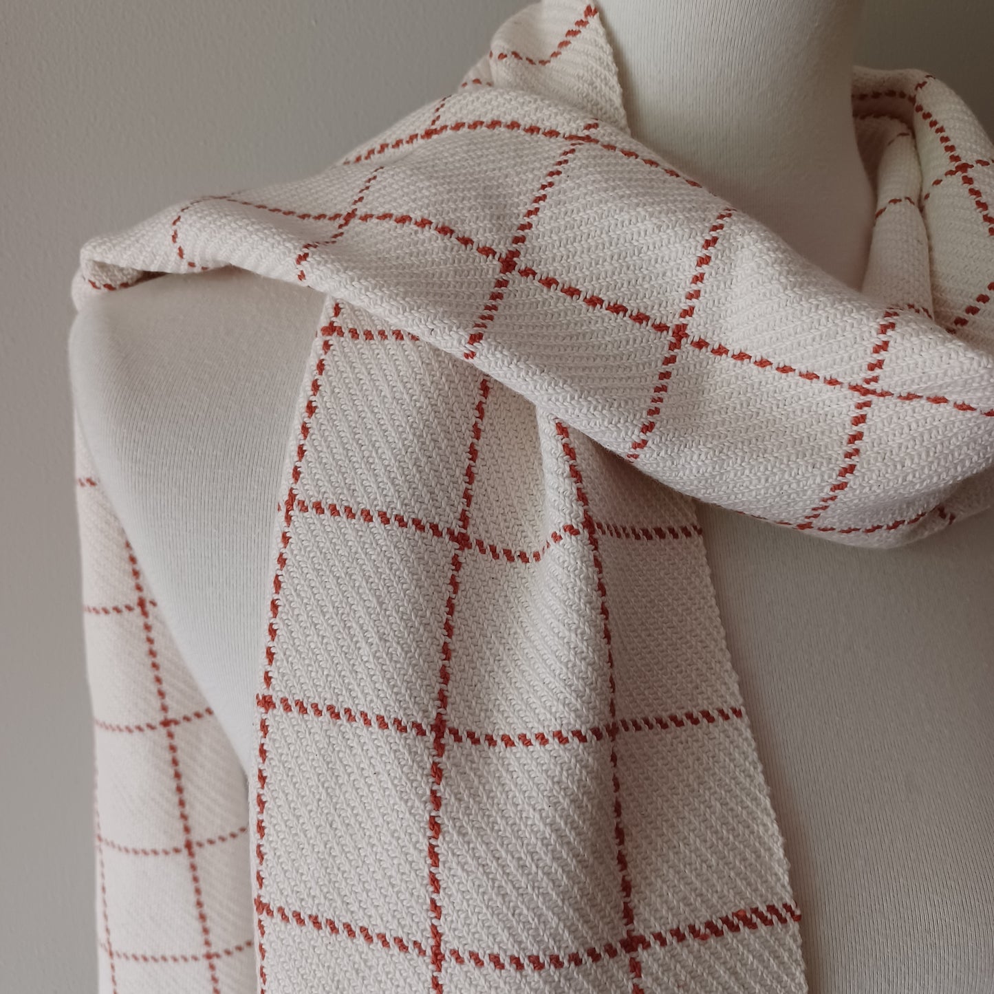 Cotton Plaid Scarf