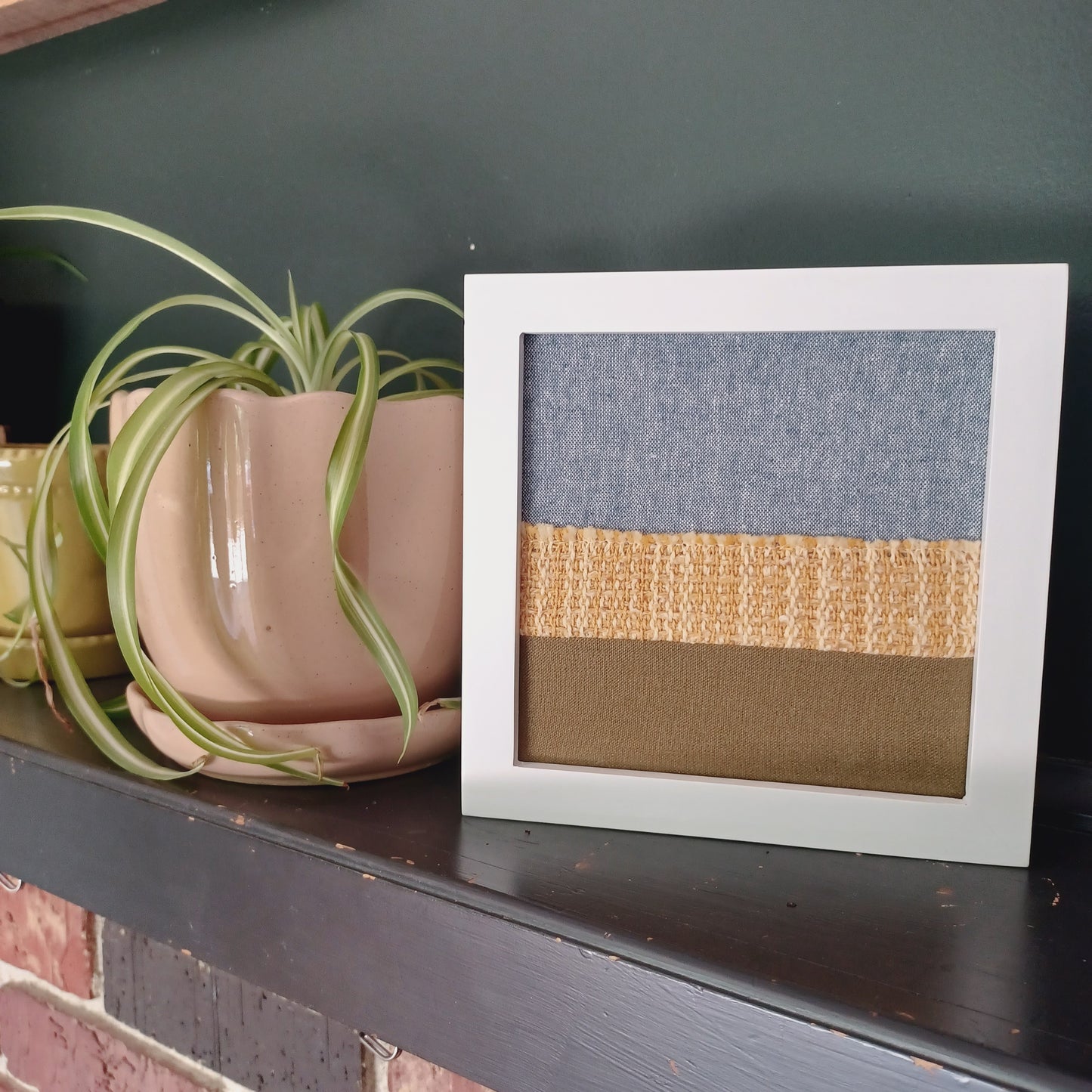 Handwoven Textile Collage