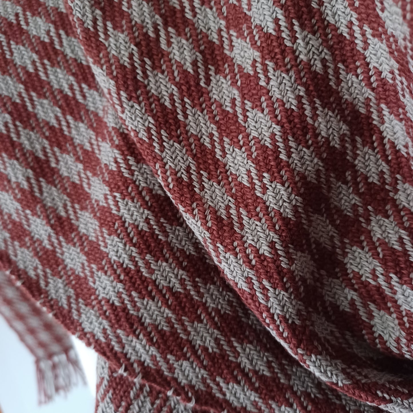 Fall Checkered Scarf