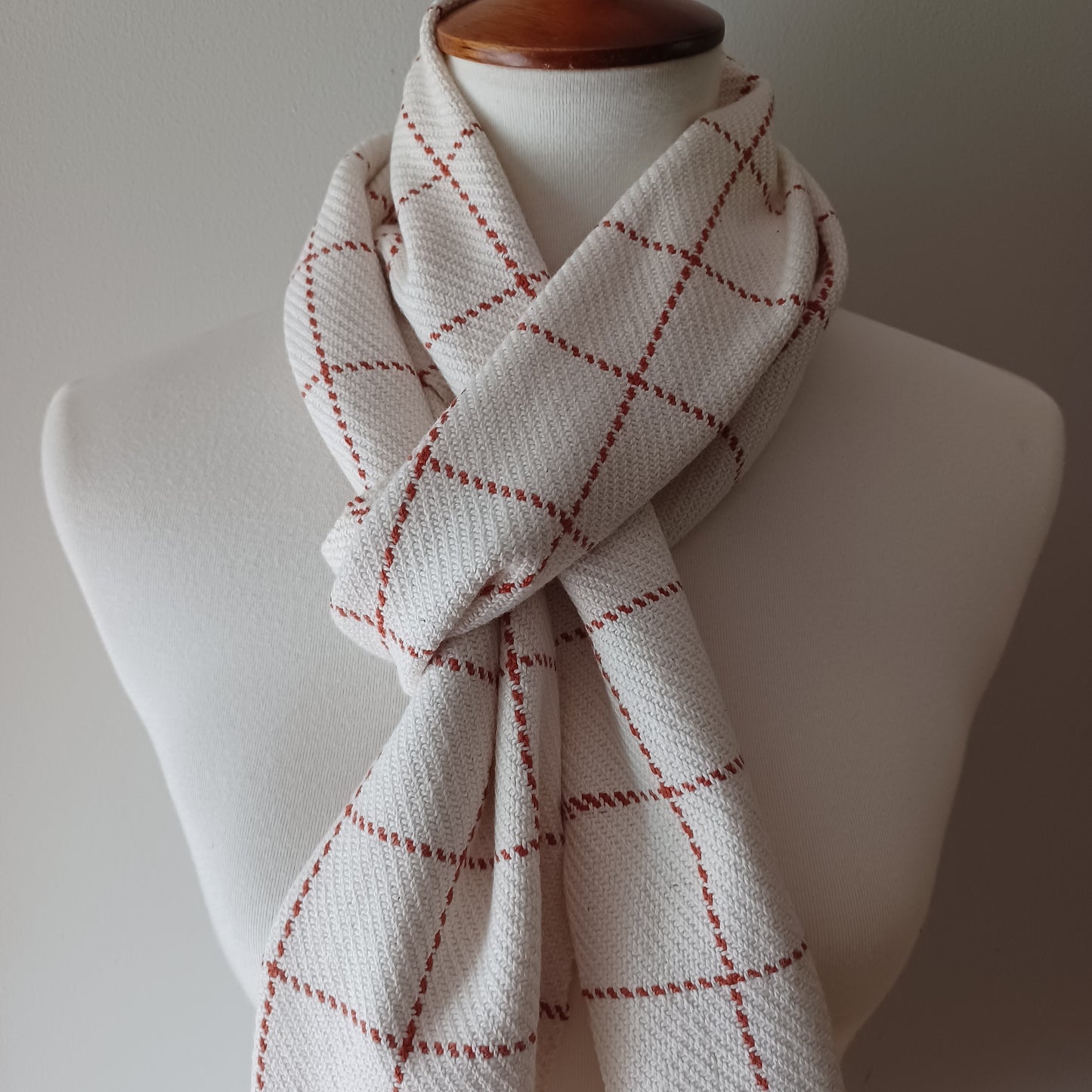 Cotton Plaid Scarf