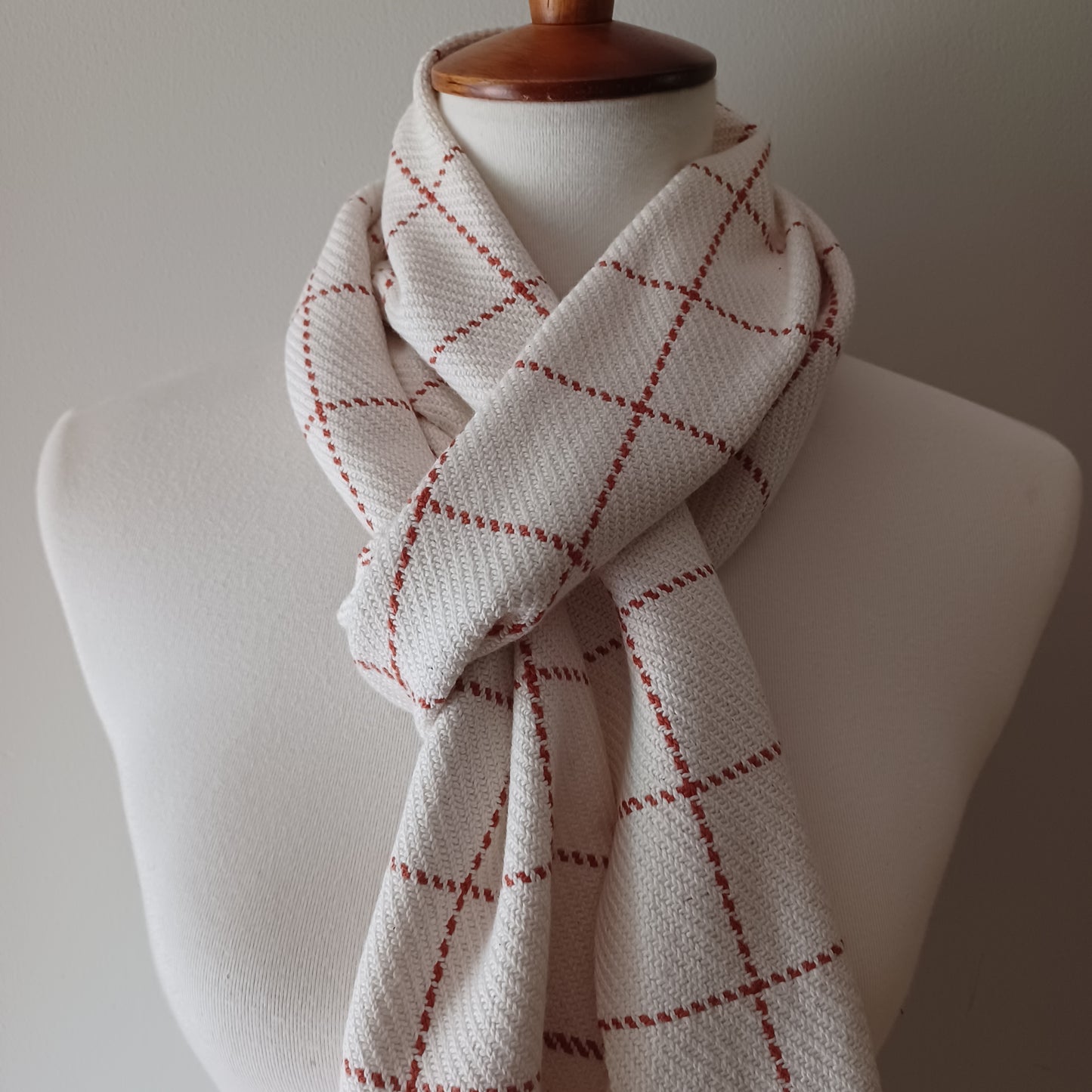 Cotton Plaid Scarf