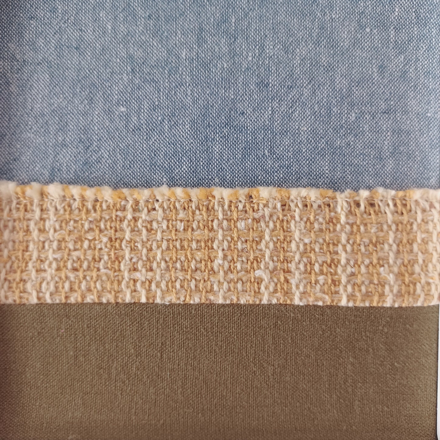 Handwoven Textile Collage