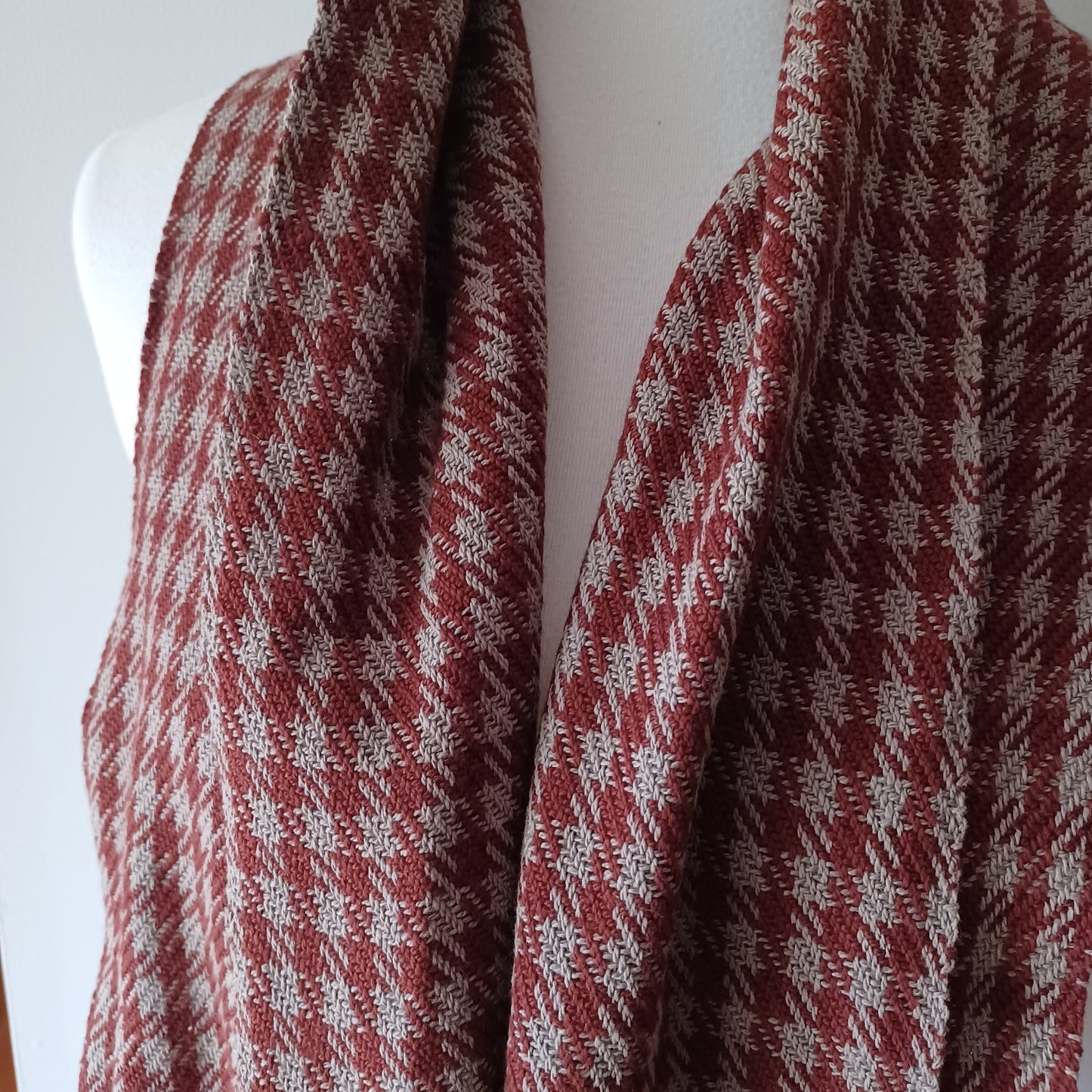 Fall Checkered Scarf