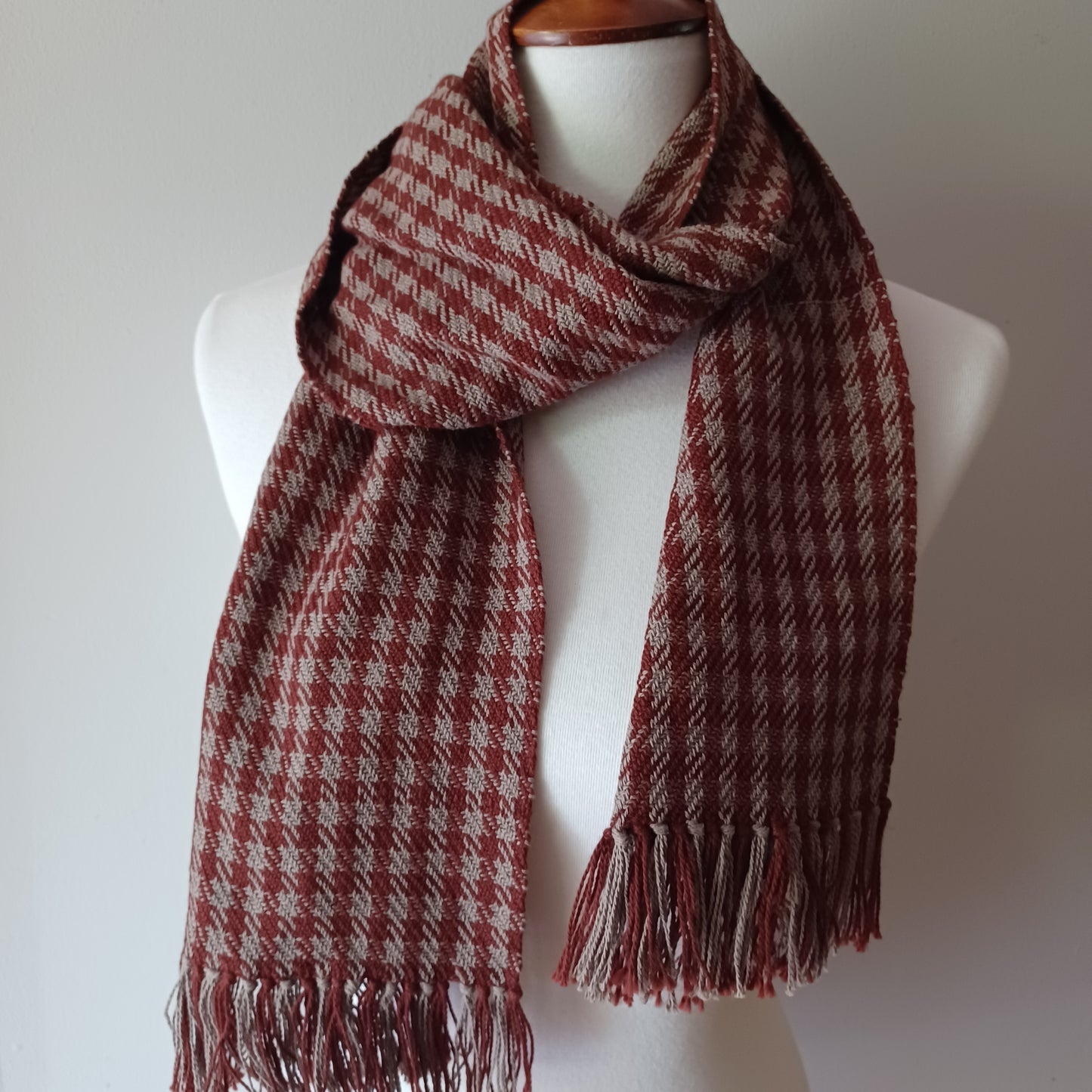 Fall Checkered Scarf