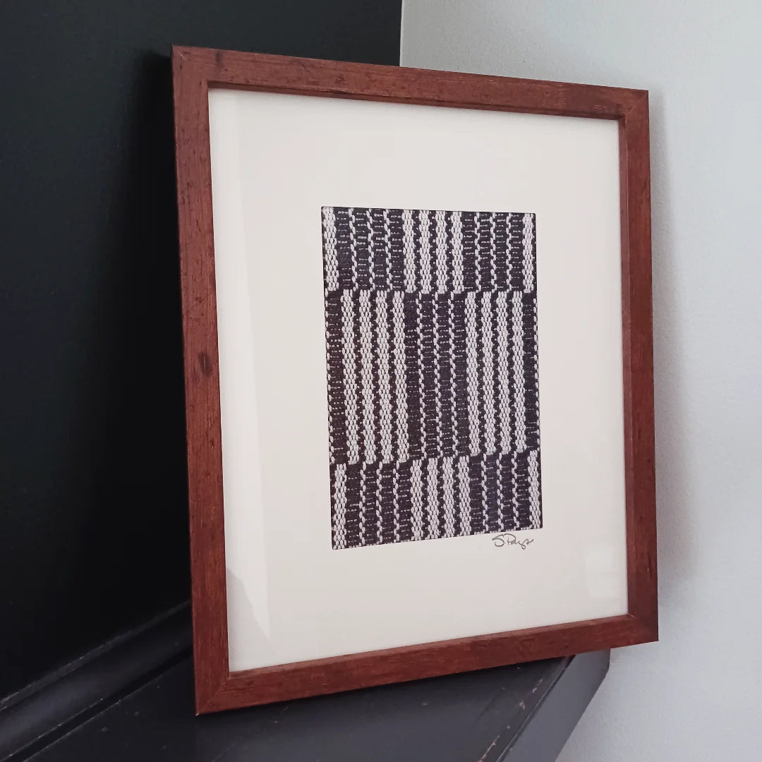 Woven Art, Framed
