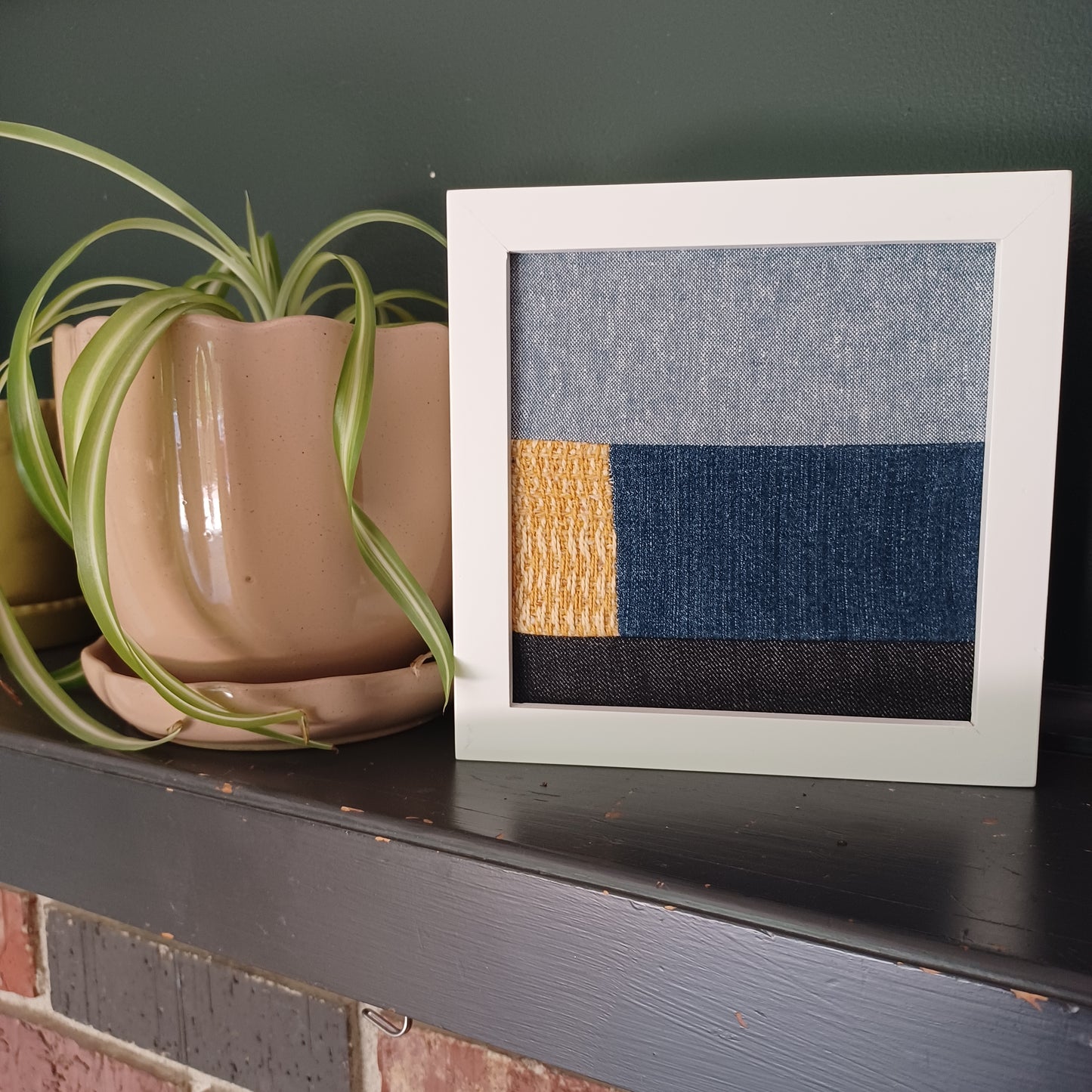 Textile Collage Art