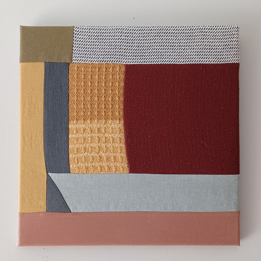 Textile Collage Art